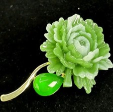 Exquisite Green Peony Flower