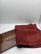 Stefano Ricci Red Silk Pocket