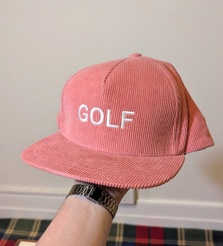 Golf wang pink - pink, corduroy