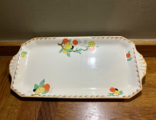 Art deco sandwich - art, platter