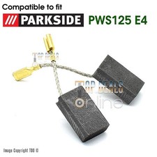 Carbon Brushes for PARKSIDE PWS125 E4 B2 C3 D3 G6 125mm Angle Grinder 240v