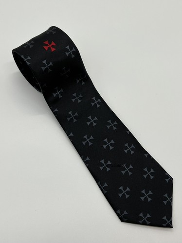 Masonic knights templar tie - templar,