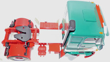 MCG Model  Volvo F88 4x2 tractor cab Green  1:18 Scale