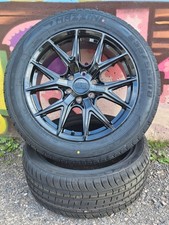 4 x 18" Alpha Scout wheel package fit New Ford Transit Custom 2024 6x120 GBlack