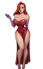 Jessica Rabbit Vinyl Car Decal