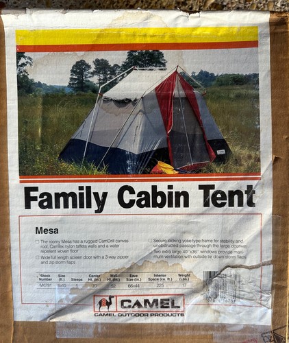 Vintage camel mesa tent - mesa,