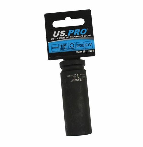 19mm impact socket - 1/2", drive