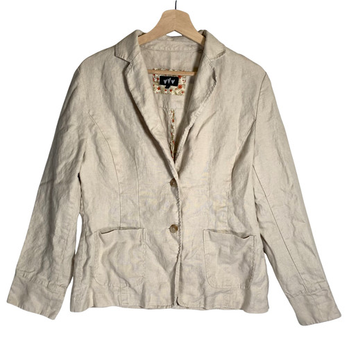 Per una linen jacket - una,