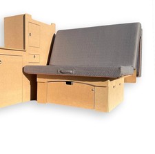 ⭐ 6ft x 4ft rock & roll bed with mattress FREE DELIVERY Campervan Vivaro Transit