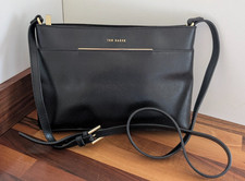 NEW Ted Baker black leather