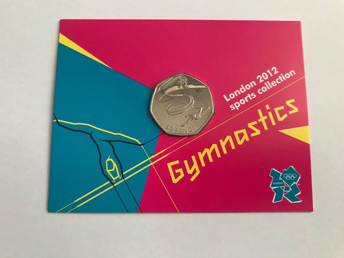 Coin 2011 olympic - olympic, gymnastics