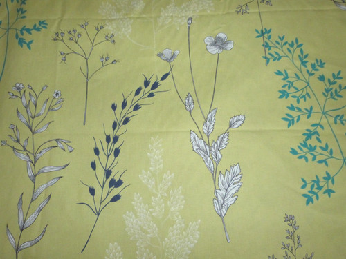 Sanderson linen blend fabric - linen,