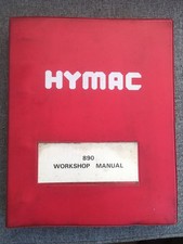 ORIGINAL HYMAC CRAWLER EXCAVATOR - MODEL 890 WORKSHOP MANUAL