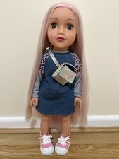 Design a Friend Doll Chad Valley Billie Pink Hair Girl Doll