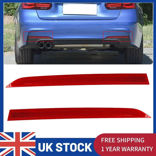 Rear bumper reflector - 2x,