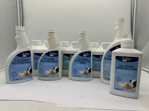 Battles iodine livestock - iodine,