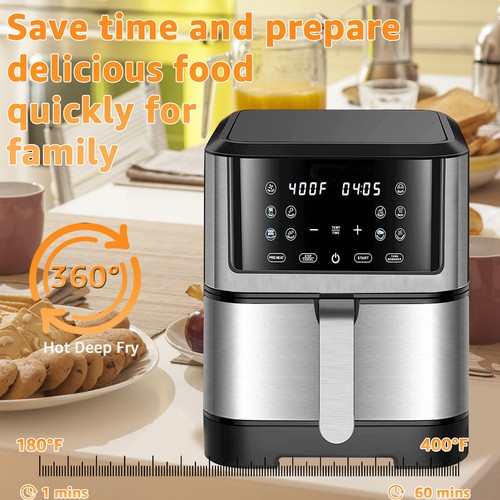 Compact air fryer for - 8,