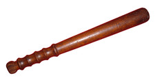 Antique (1800s) 15.5" Victorian Leeds Style Police Nightstick, Truncheon From UK