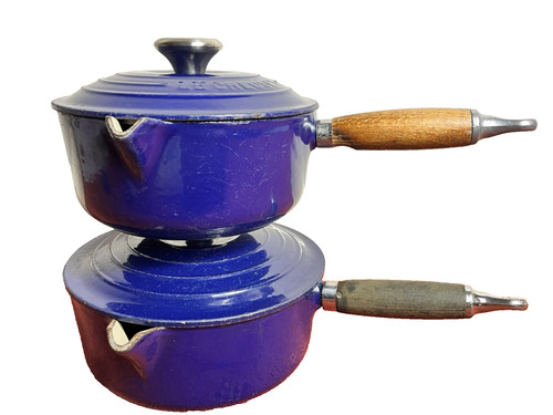 Creuset cast iron saucepan - le,