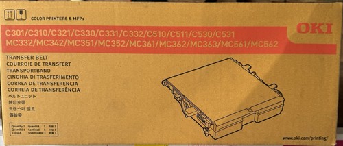 Genuine oki transfer belt - genuine,
