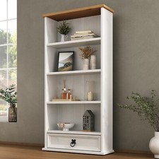 Corona White DVD Rack 1 Drawer