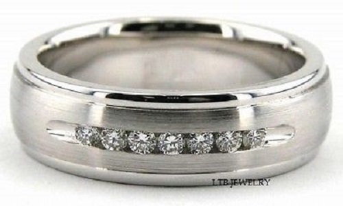 Mens platinum diamond - platinum, wedding