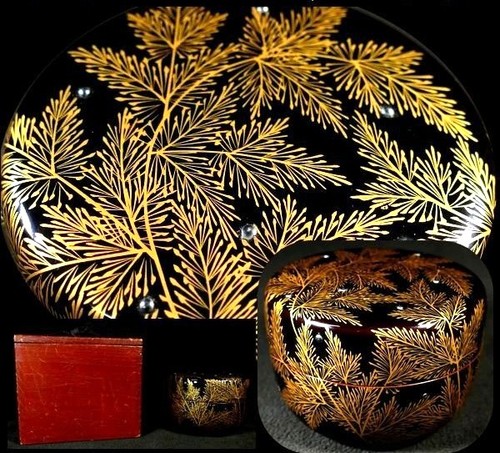 Fern japan vintage gold - fern,