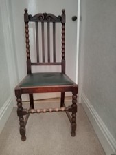 4 x Jacobean Style Oak Dining