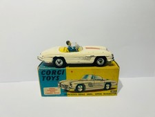 Corgi Toys 303s Mercedes Benz 300SL, Boxed, VERY RARE, Original, Vintage, 1960's