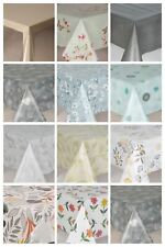 Wipe Clean Tablecloth PVC Vinyl Cover Wipeable Waterproof Table Cloth Protector