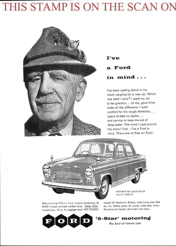 Ford prefect deluxe saloon - ford, deluxe'