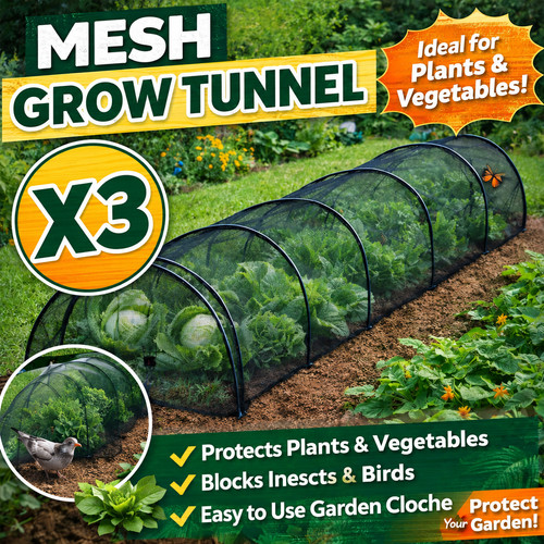 Garden grow tunnel - 3,