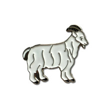Billy Goat Enamel Pin Badge Lapel