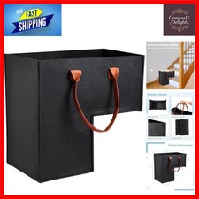 Foldable felt stair basket - felt,