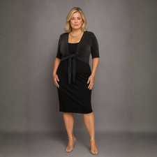 WOMENS LADIES SPARKLY TIE