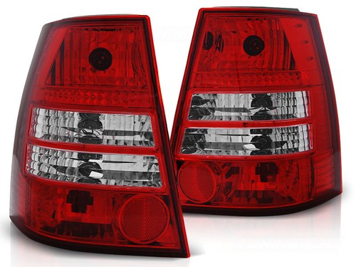 Red white tail - tail, vw