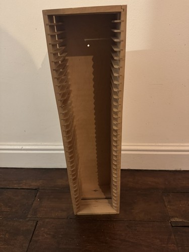 Ikea boalt wooden storage - wooden, cd