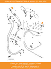 YAMAHA End, Grip, 5EL-26246-00