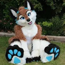 Long Fur Husky Dog Fox Fursuit