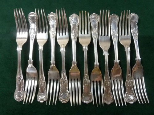 Vintage dessert side forks - vintage,