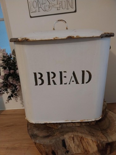 Large vintage english enamel - vintage,