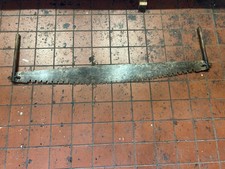 Large Vintage Two Man Crosscut Timber/Logging Saw 5ft disston 