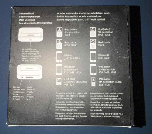 Apple universal dock genuine - dock,