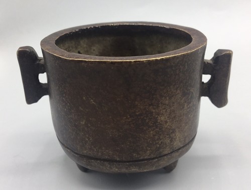 Small chinese patinated bronze - small,