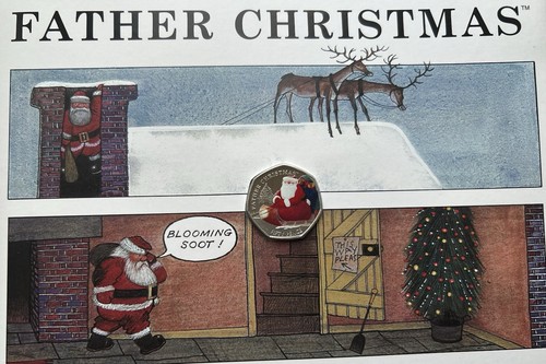 2020 father christmas 50p - father,