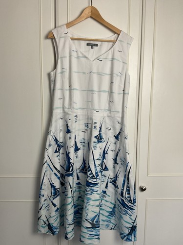 Laura ashley midi - dress, size