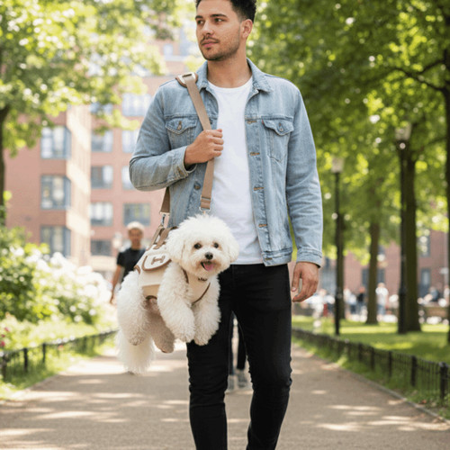 Breathable dog sling - breathable,