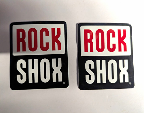Rockshox vinyl adhesive - rockshox,