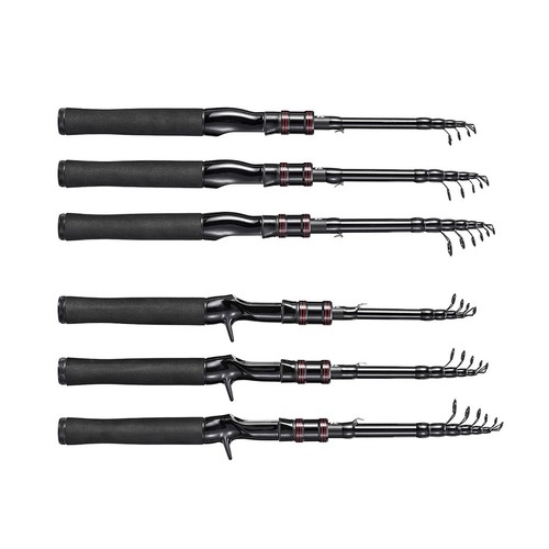 Telescopic lure rod carbon - telescopic,