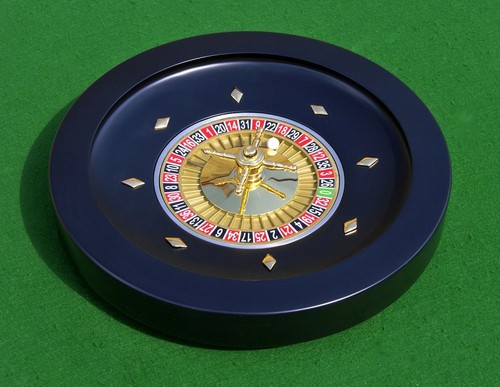 36cm wooden roulette - roulette, wheel